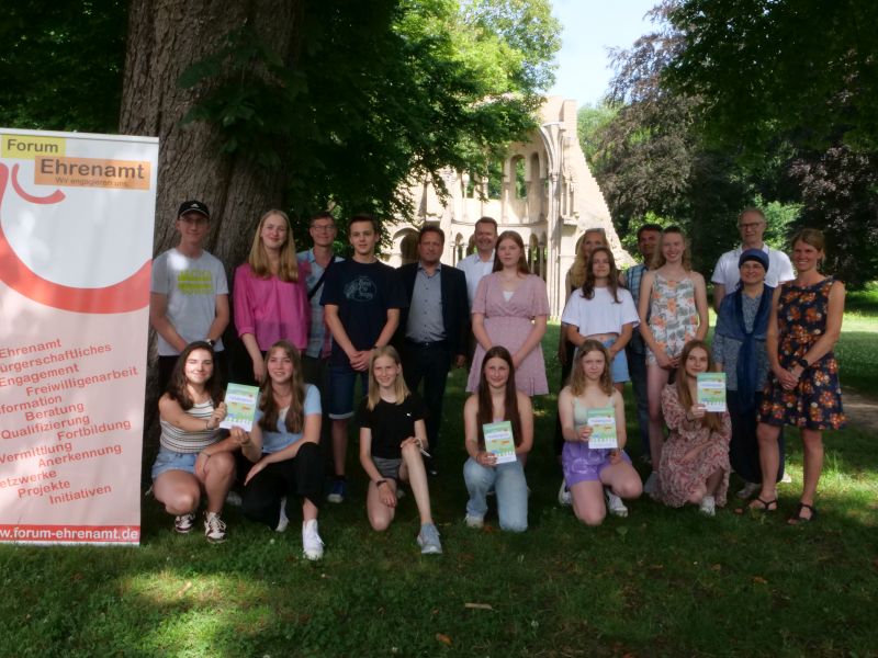 Gruppenbild der Schüler