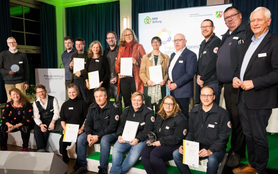 Verleihung Engagementpreis NRW 2022