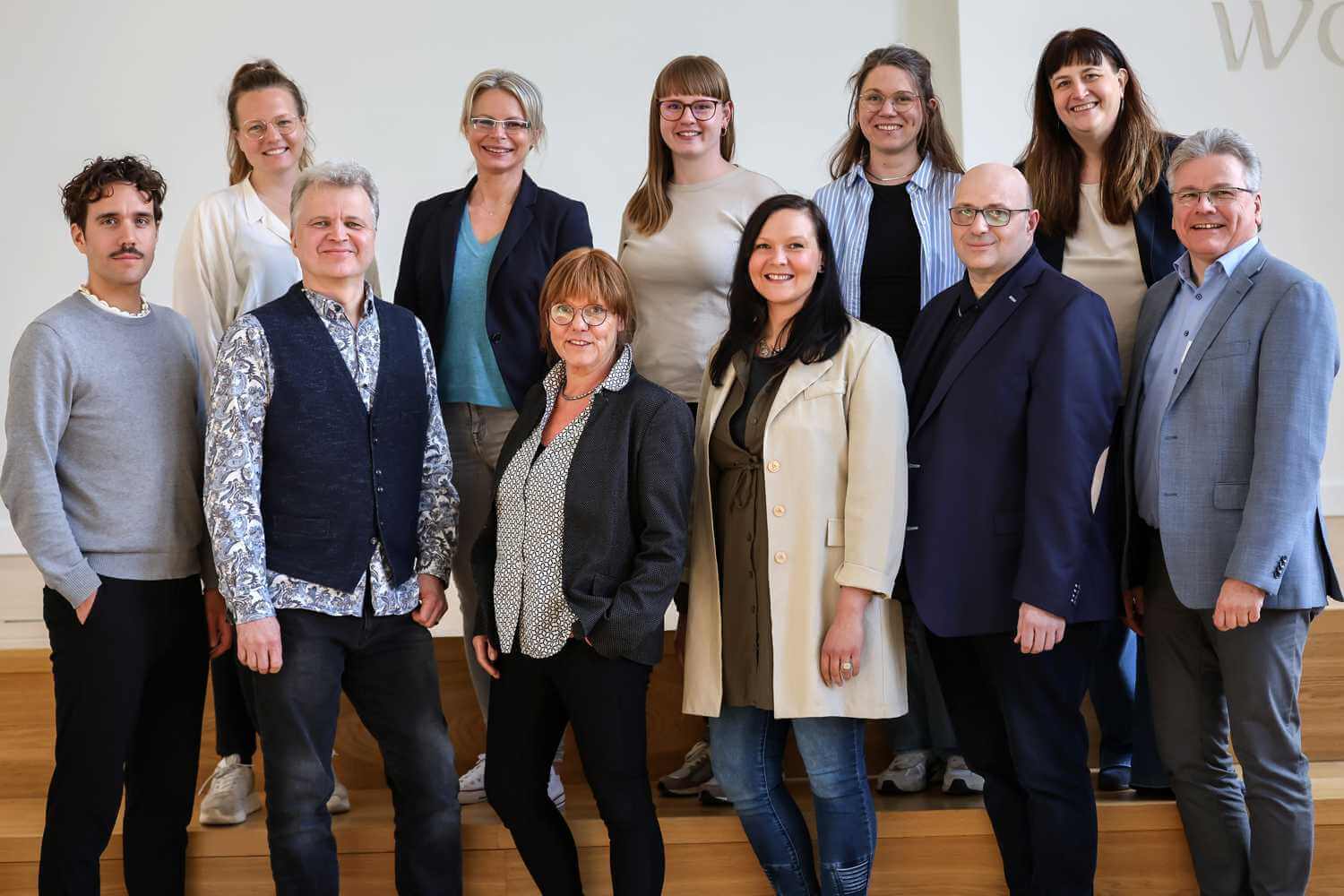 Vorstandsmitglieder und Trainee