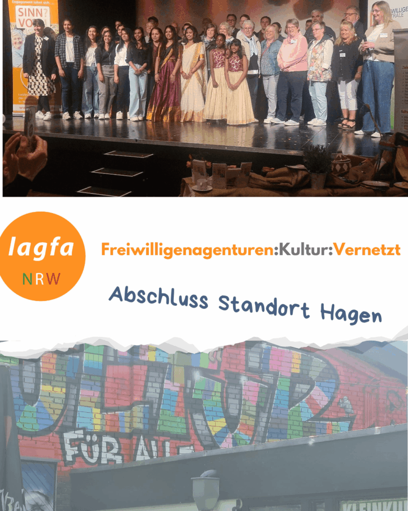 Gruppenfoto und Logo 
