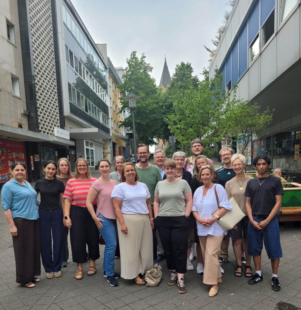 Teilnehmende des Austauschtreffens in Essen 