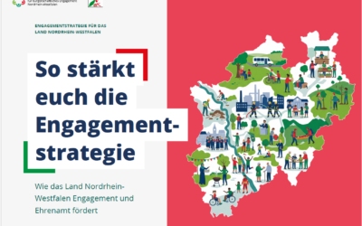 Broschüre zur Engagementstrategie für das Land NRW
